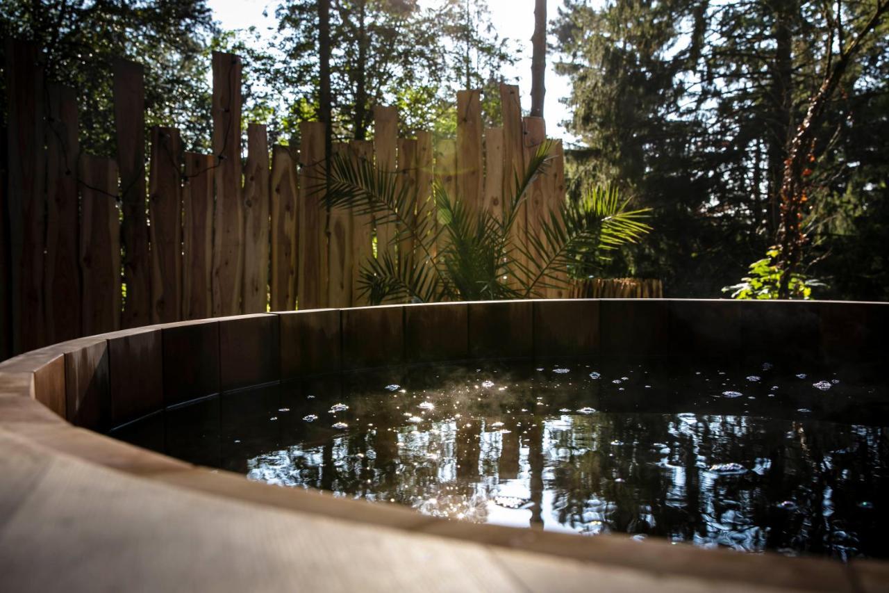 Bain De Foret - Lodges Cosy & Spa Neufchâtel-Hardelot المظهر الخارجي الصورة