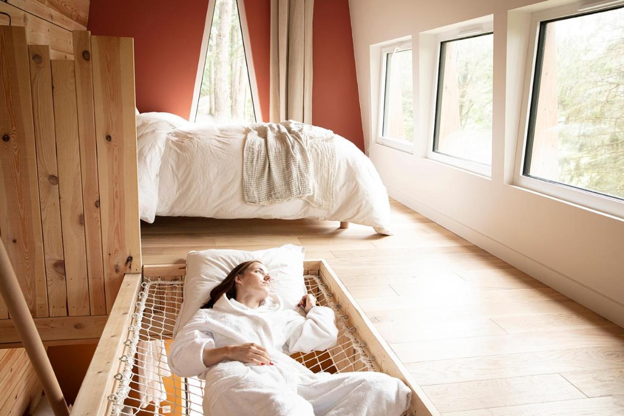 Bain De Foret - Lodges Cosy & Spa Neufchâtel-Hardelot المظهر الخارجي الصورة