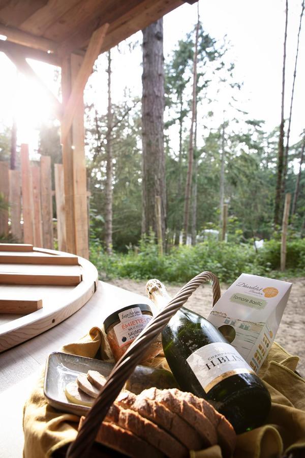 Bain De Foret - Lodges Cosy & Spa Neufchâtel-Hardelot المظهر الخارجي الصورة