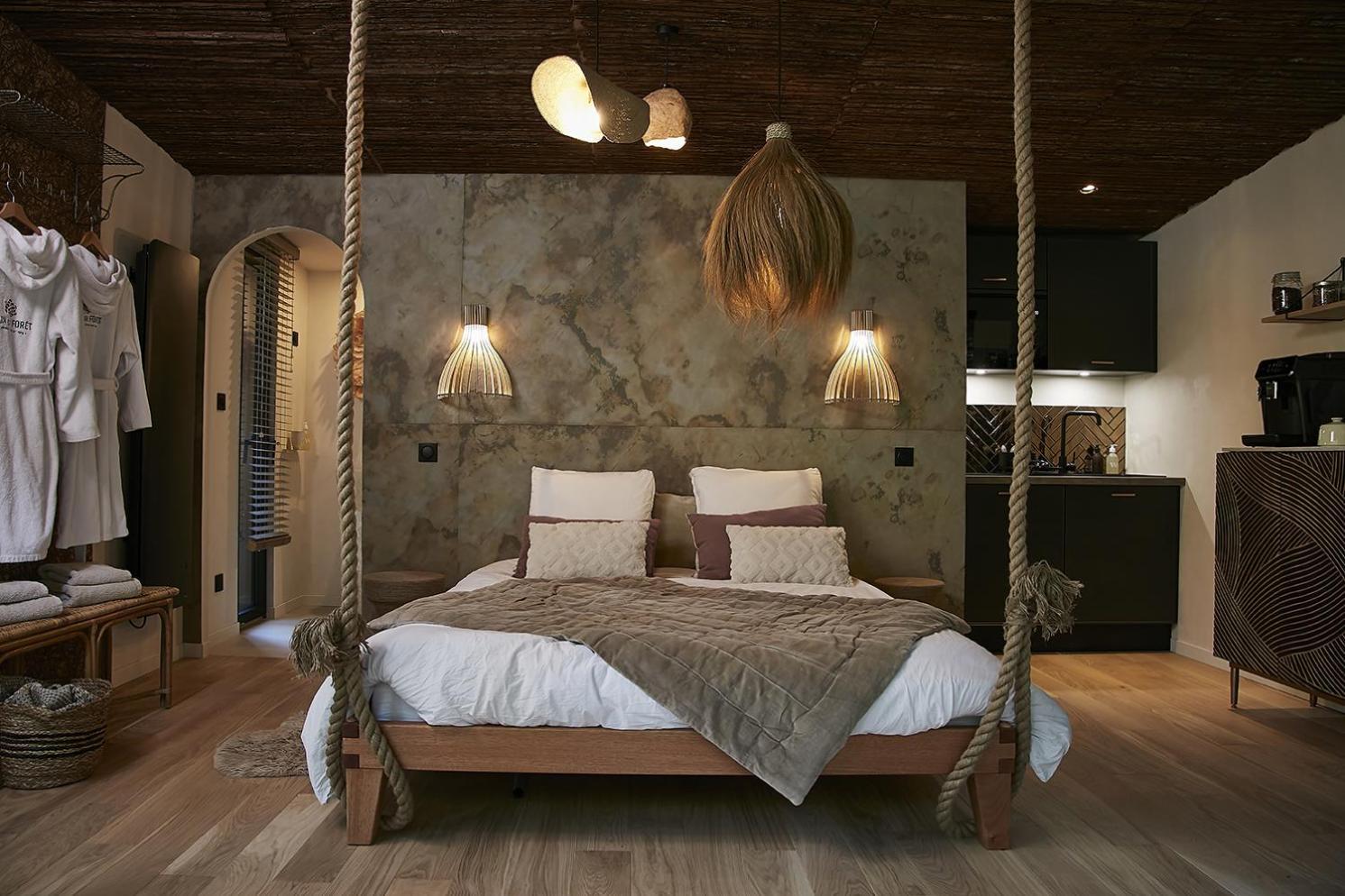 Bain De Foret - Lodges Cosy & Spa Neufchâtel-Hardelot الغرفة الصورة